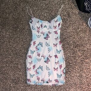 Lovely Day Multicolor Spaghetti Strap Dress